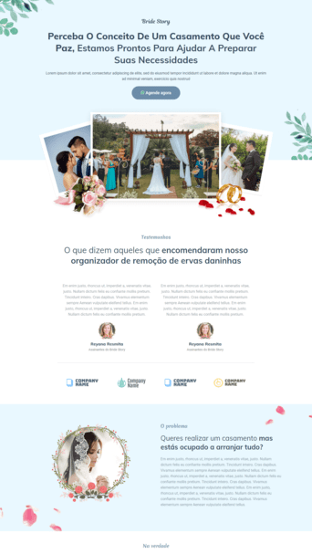 landing page